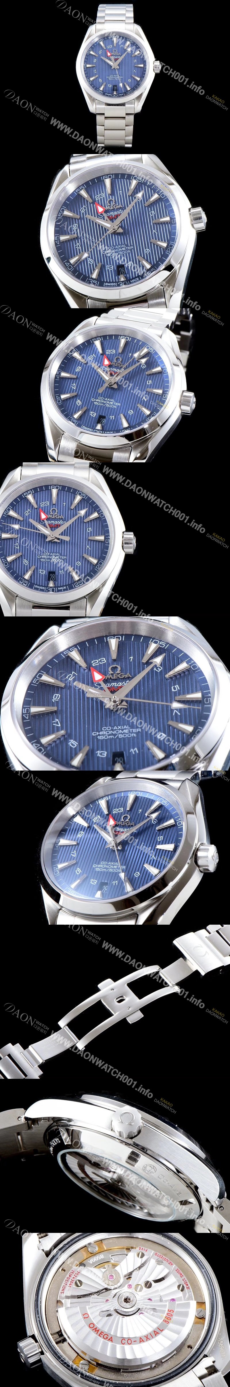레플리카 [오메가] 남성용 뉴 스틸 업!!시마스터 아쿠아 테라 231.10.43.22.03.001