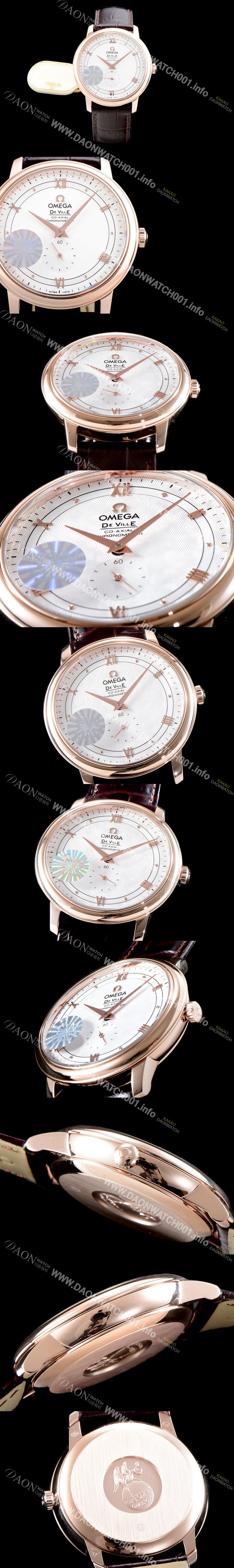 레플리카 [오메가] 남성용 드빌 프레스티지 424.13.39.20.02.001