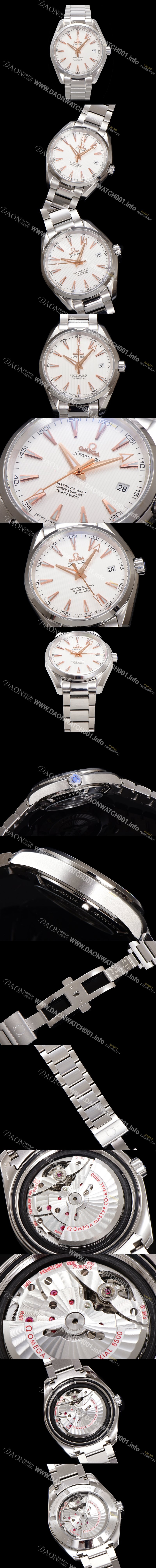 레플리카 [오메가] 남성용 씨마스터 231.13.42.21.02.003 아쿠아테라 150M 코-액시얼 41.5mm 실버 다이얼 오토매틱 무브먼트 omg20225