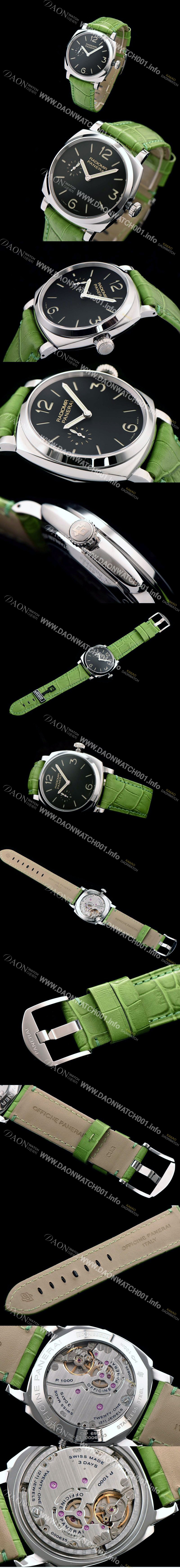 레플리카 [파네라이] 남성용 뉴 레디오미르 수동형 무브먼트 업그레이드 블랙 다이얼 41mm PAN0245