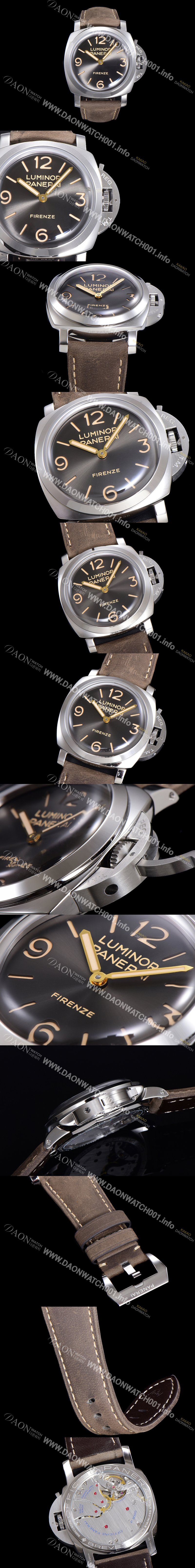 레플리카 [파네라이] 남성용 루미노르 PAM00622 블랙 다이얼 47mm 오토매틱 수동형 무브먼트 PAN4829