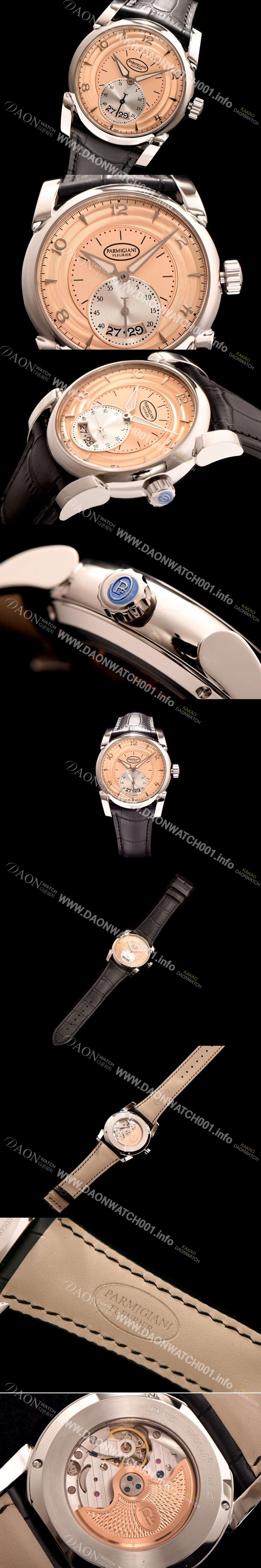 레플리카 [파르미지아니] 남성용 톤다 PF012503.01 베이지 다이얼 실버 서브 다이얼 오토매틱 무브먼트 PAR4241