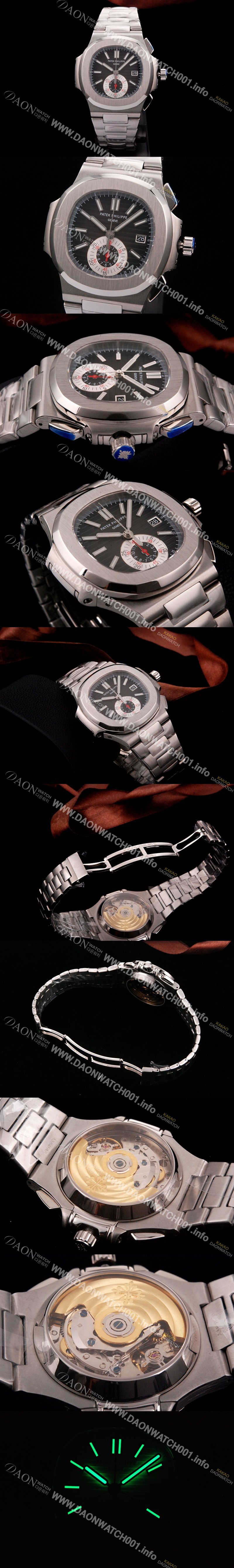 레플리카 파텍필립 노틸러스 크로노그래프 브라운 다이얼 40.5mm PAT4213