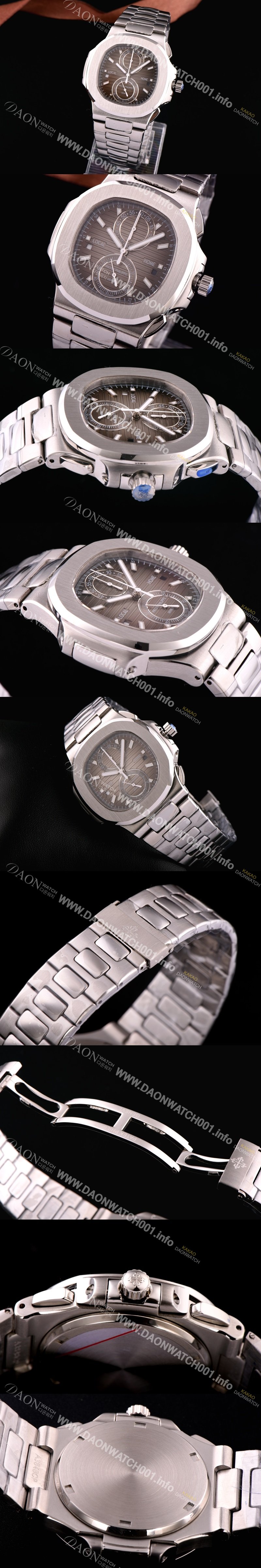 레플리카 파텍필립 노틸러스 스위스 쿼츠 브라운 다이얼 PAT0422