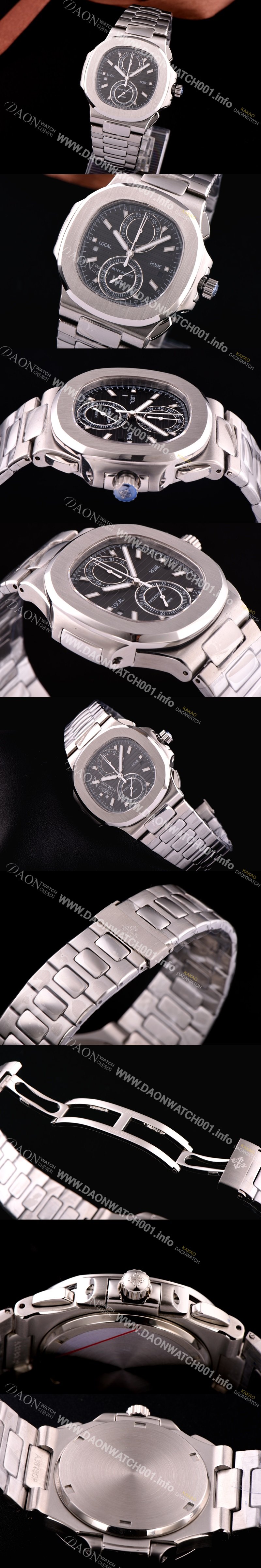 레플리카 파텍필립 노틸러스 스위스 쿼츠 블랙 다이얼 PAT0420