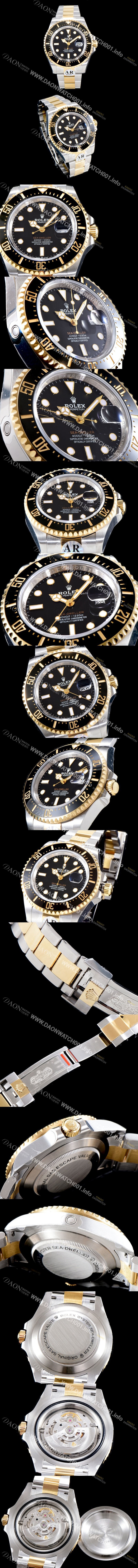 레플리카 [로렉스] 남성용 딥씨 m126603-0001