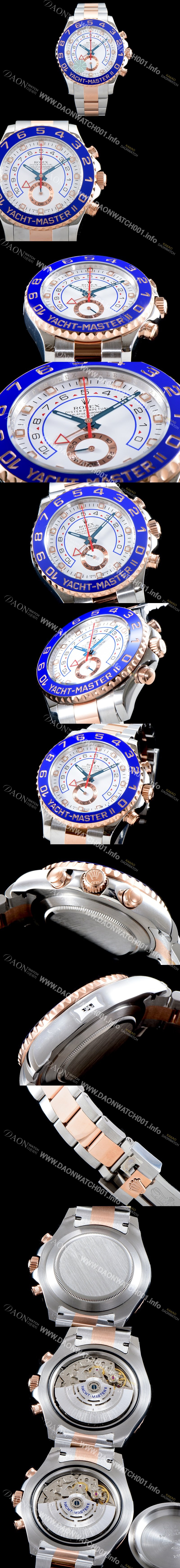 레플리카 [로렉스] 남성용 요트마스터II 116681-78211 !!