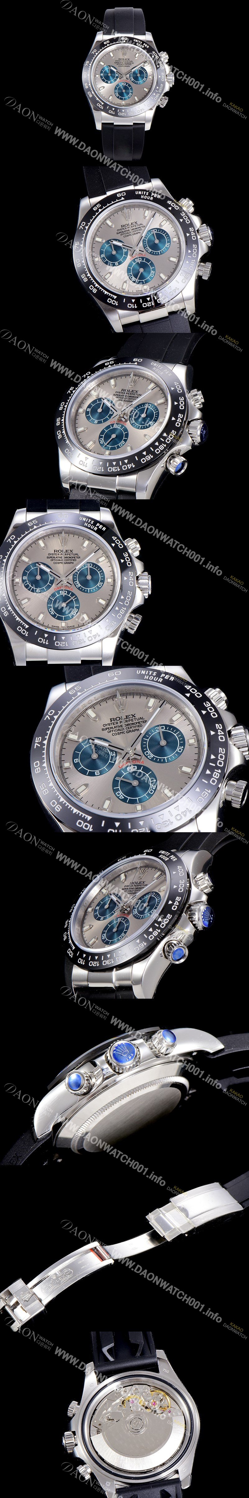 레플리카 [로렉스] 남성용 코스모그레프 데이토나 오이스터 40미리 오토매틱 7750-2 타입 그레이다이얼 ROL79372
