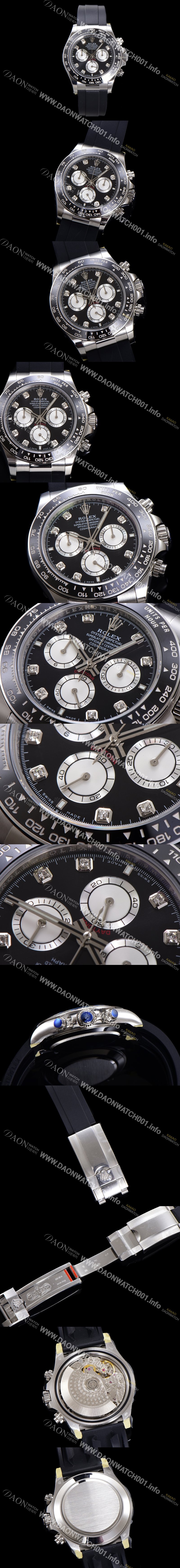레플리카 [로렉스] 남성용 코스모그래프 데이토나 m126519ln-0004 세라믹 베젤 40mm 크로노그래프 7750 오토매틱 무브먼트 블랙 다이얼 rol5326