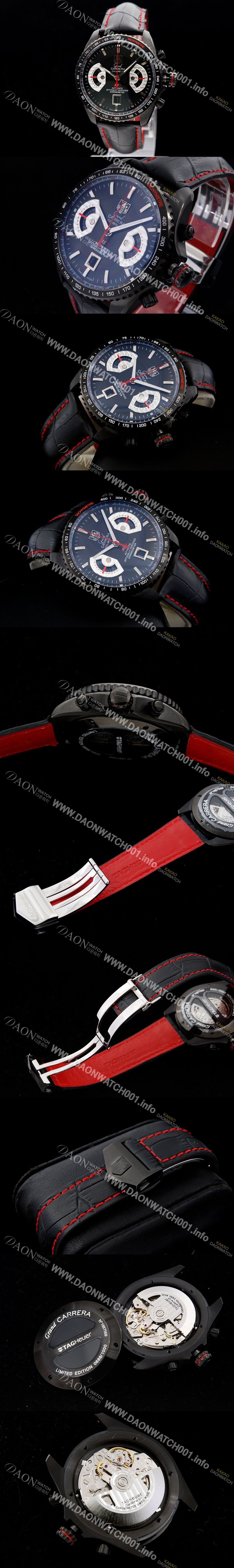 레플리카 [태그호이어] 남성용 귀한제품 그랜드 까레라 칼리버 17 RS2 스위스 쿼츠 TAG4241