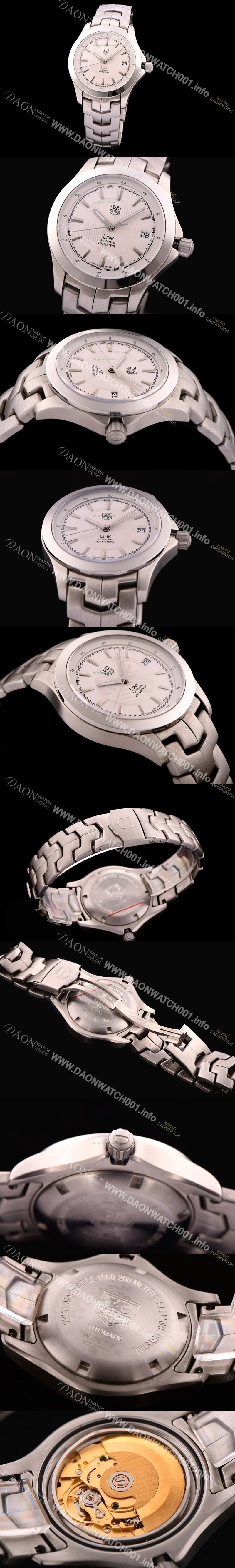 레플리카 [태그호이어] 여성용 링크 시리즈 화이트다이얼 TAG0424