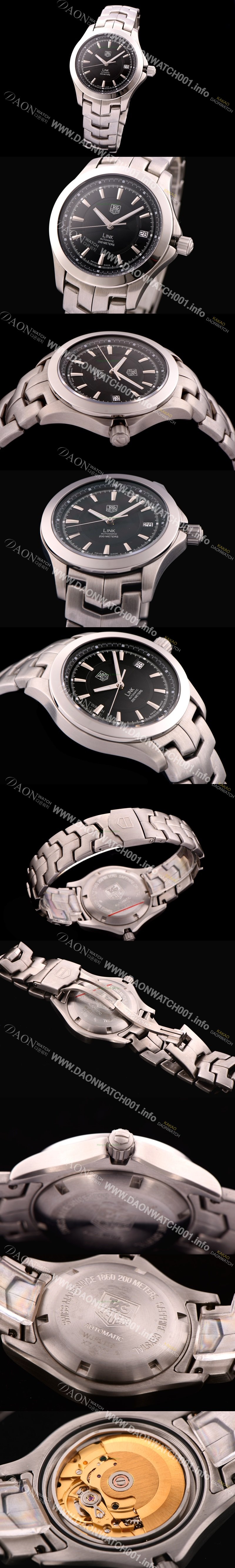 레플리카 [태그호이어] 여성용 링크 시리즈 블랙다이얼 TAG0422