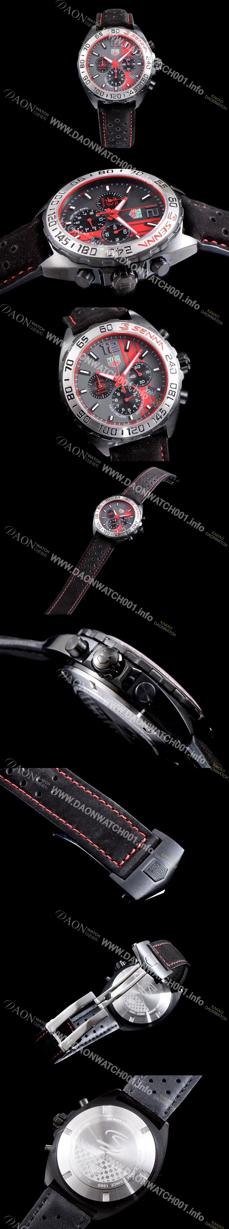 레플리카 [태그호이어] 남성용 포뮬러F1 CAZ1019 시리즈 특별판 출시!! 크로노그래프 그레이 레드 다이얼 블랙 서브 다이얼 일본 수입산 VK 쿼츠 무브먼트 TAG0121