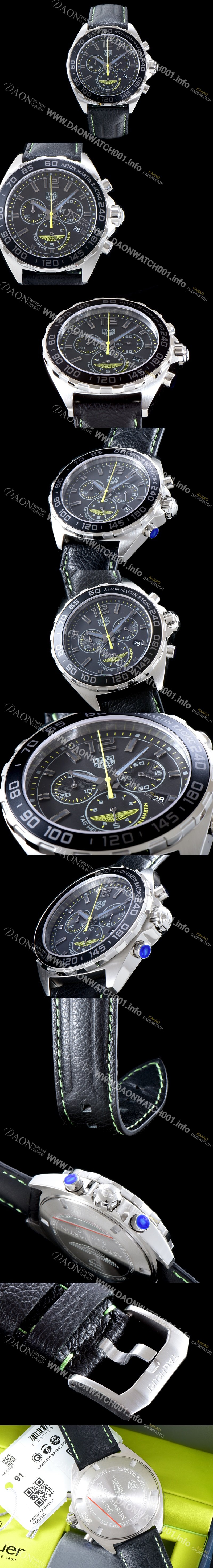 레플리카 [태그호이어] 남성용 포뮬러F1 CAZ101P.FC8245 스포츠카 매뉴팩쳐 크로노그래프 블랙 다이얼 일본 수입산 크로노그래프기능 쿼츠 무브먼트 TAG0100