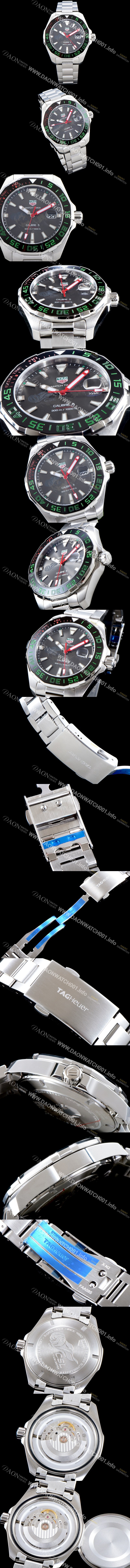 레플리카 [태그호이어] 남성용 아쿠아레이서 칼리버5 WAY201D.BA0927