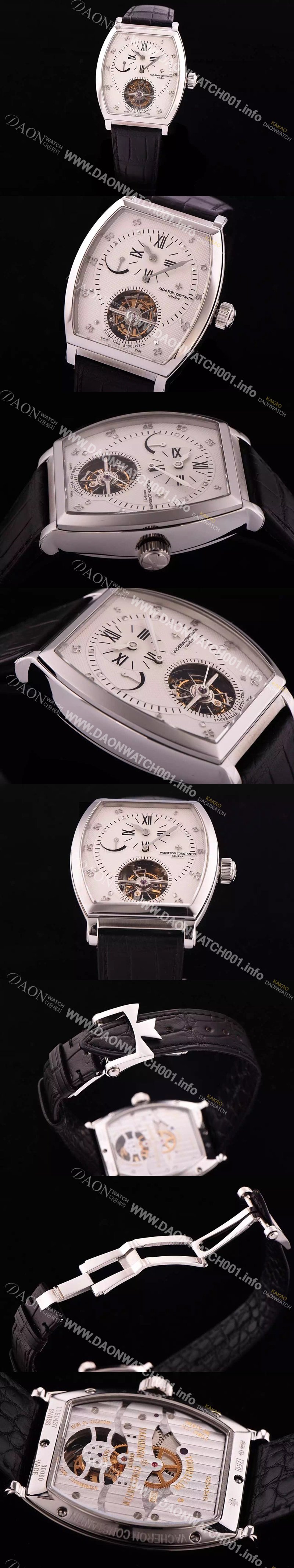 레플리카 [바쉐론콘스탄틴] 남성용 말테 30080/000R-9257 컴플리케이션 투어빌론 레귤레이터 화이트&스켈레톤 다이얼 아시안 투어빌론 탑재 신형 무브먼트 VAC0241