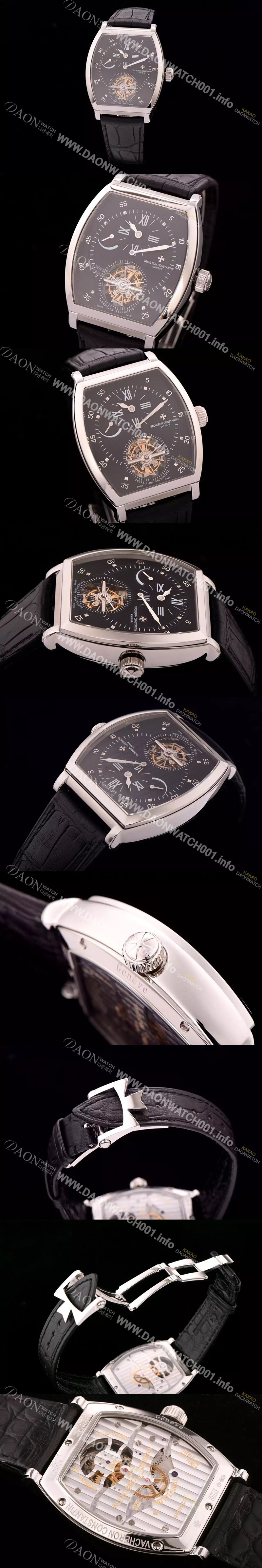 레플리카 [바쉐론콘스탄틴] 남성용 말테 30080/000R-9257 컴플리케이션 투어빌론 레귤레이터 블랙&스켈레톤 다이얼 아시안 투어빌론 탑재 신형 무브먼트 VAC0224