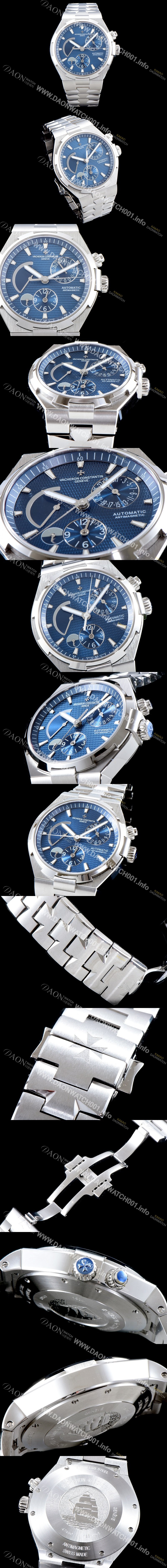 레플리카 [바쉐론콘스탄틴] 남성용 신형 스테인리스 스틸 UP!! 오버시즈 P47450/000A-9039