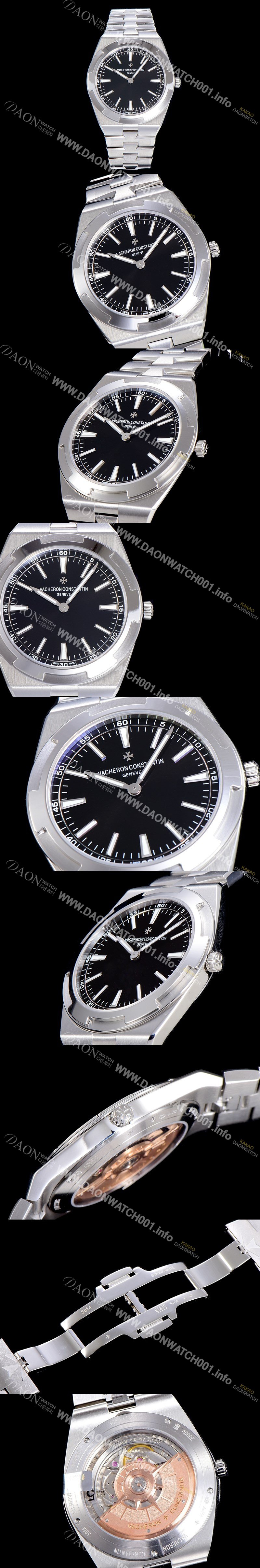 레플리카 [바쉐런콘스탄틴] 남성용 오버시즈 오토매틱 CAL.1120/1 메탈줄 40미리 블랙다이얼 VAC73992