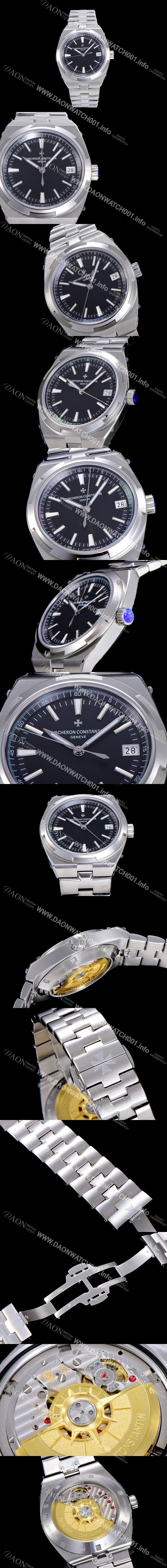 레플리카 [바쉐런 콘스탄틴] 남성용 오버시즈 4500V/210A-B483 오토매틱 무브먼트 41mm 블랙 다이얼 vac1137