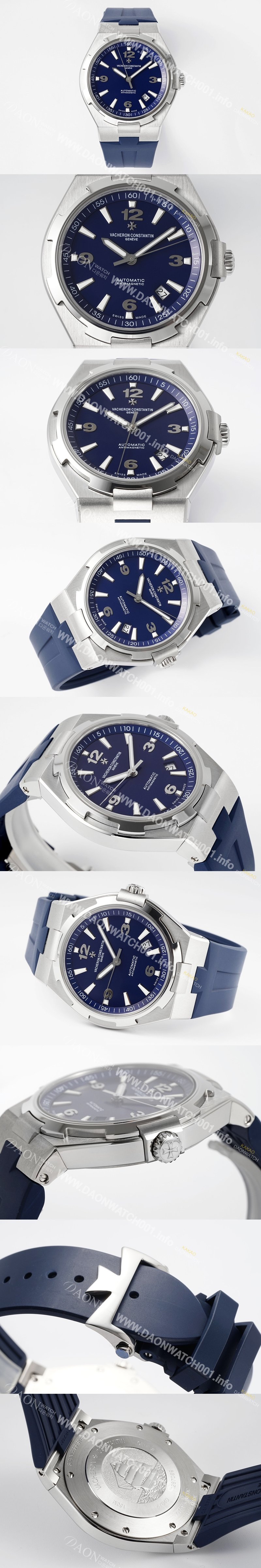 레플리카 [바쉐런 콘스탄틴] 남성용 오버시즈 P47040/000A-9008 오토매틱 Cal.1226 SC 타입 42mm 블루 다이얼 vac1165
