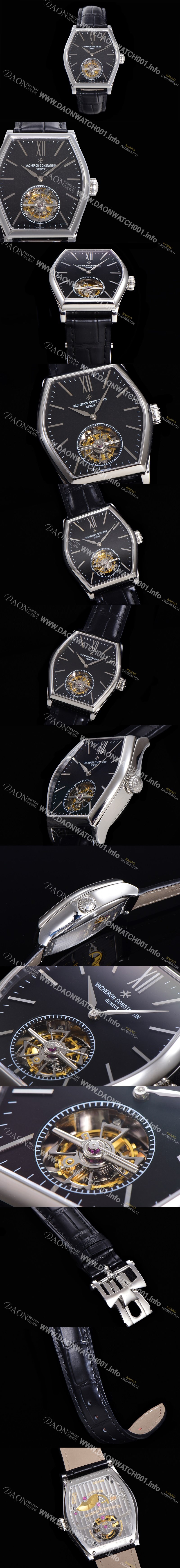 레플리카 [바쉐론콘스탄틴] 남성용 메트 시리즈 화이트 다이얼 투어빌론 무브먼트 VAC01907