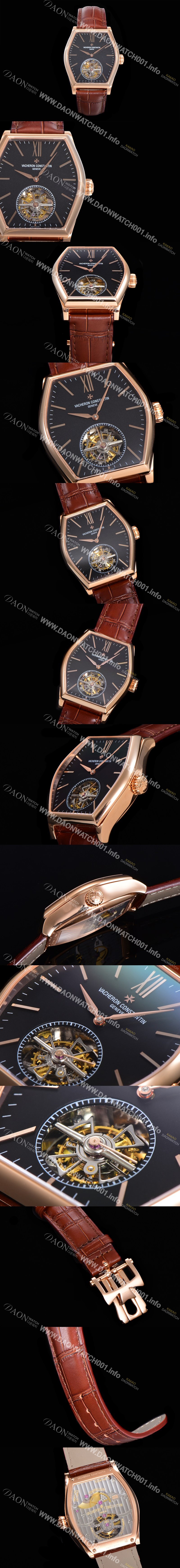 레플리카 [바쉐론콘스탄틴] 남성용 메트 시리즈 화이트 다이얼 투어빌론 무브먼트 VAC01915