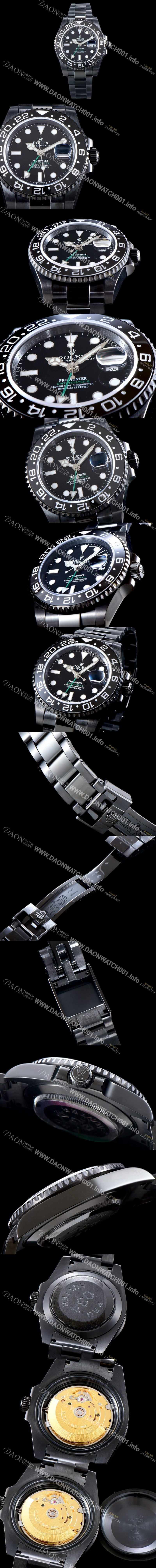 레플리카 [로렉스] 남성용 프로헌터 지엠티 마스터 2 ROL4201