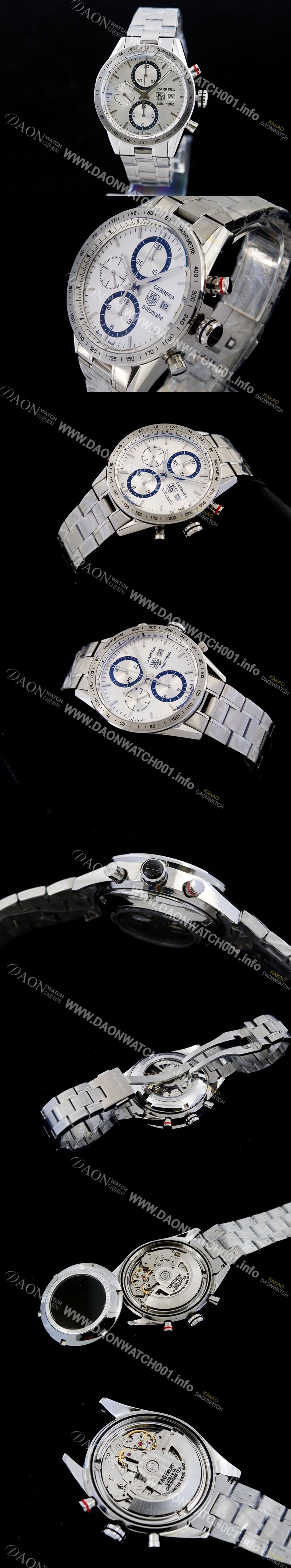 레플리카 [태그호이어] 남성용 뉴 까레라 크로노그래프 타키메터 TAG4210