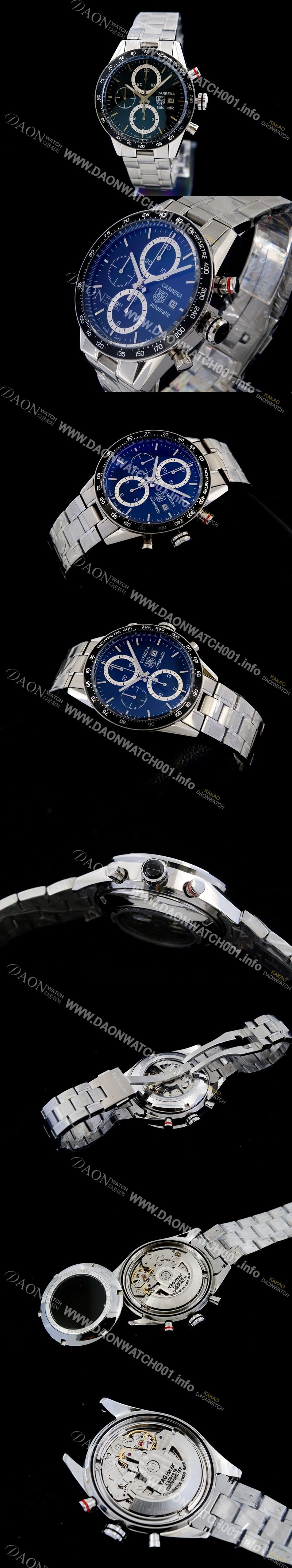 레플리카 [태그호이어] 남성용 뉴 까레라 크로노그래프 타키메터 TAG4200