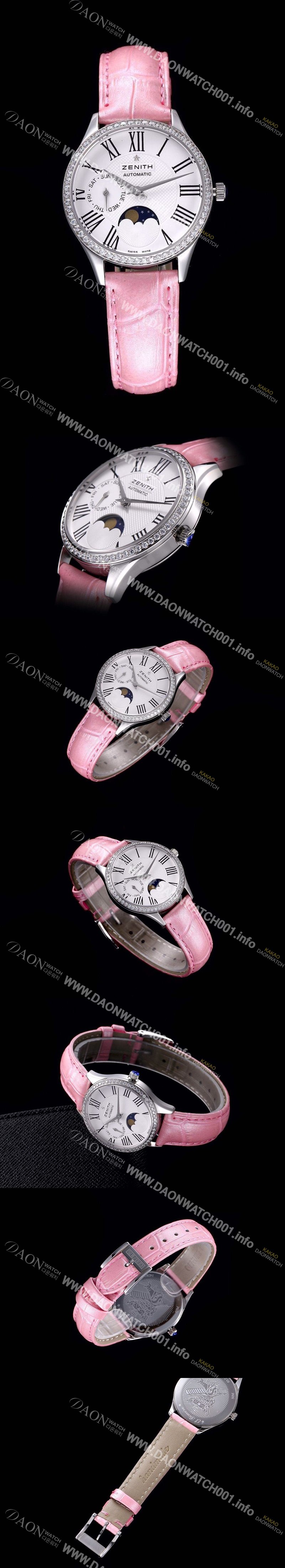 레플리카 [제니스] 남성용 03.2310.69202.C706스위스 쿼츠 쥬얼리 베젤 화이트 다이얼 ZEN045